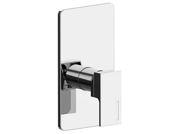 VITA 53521A - Single handle shower mixer with plate by Rubinetterie Frattini - view 2